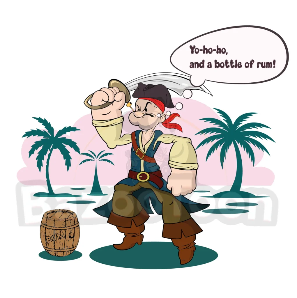 Popeye Pirate Crew Set