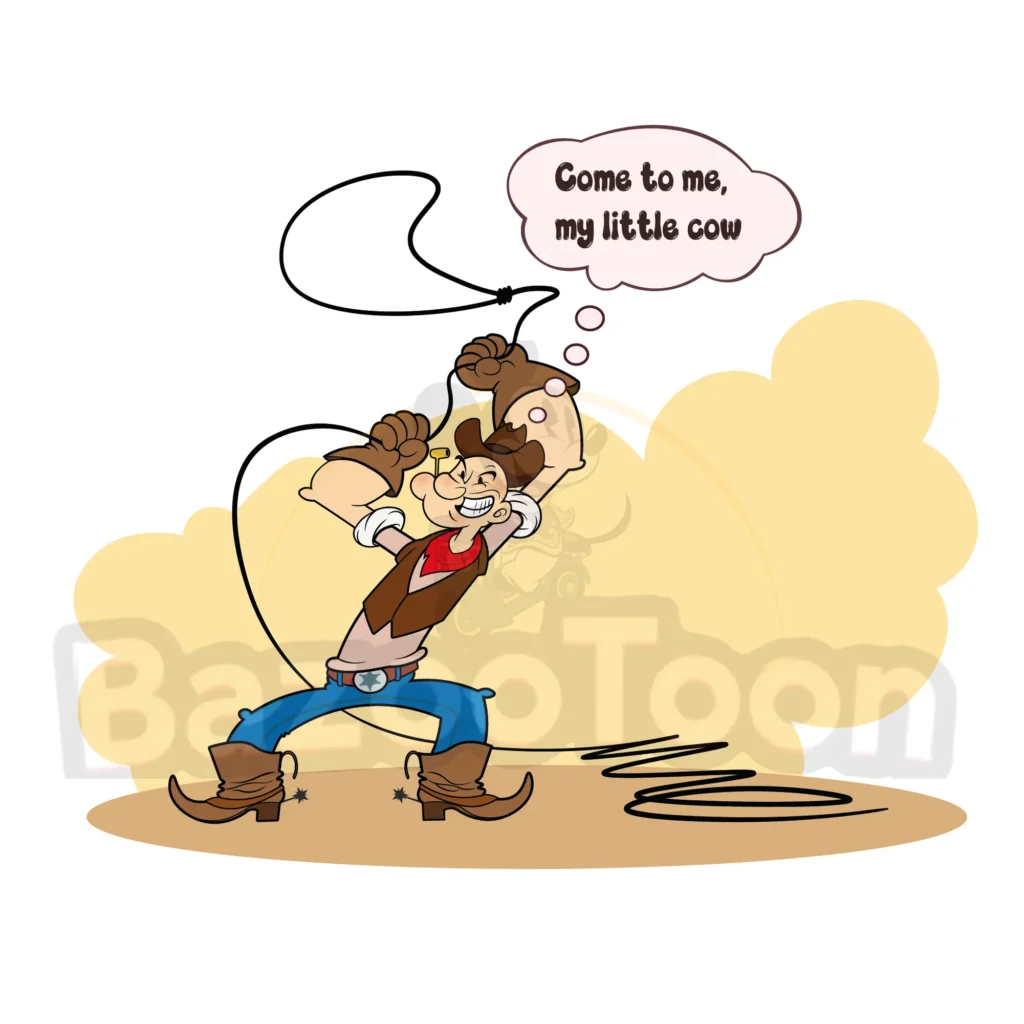 Popeye in Wild West Mode