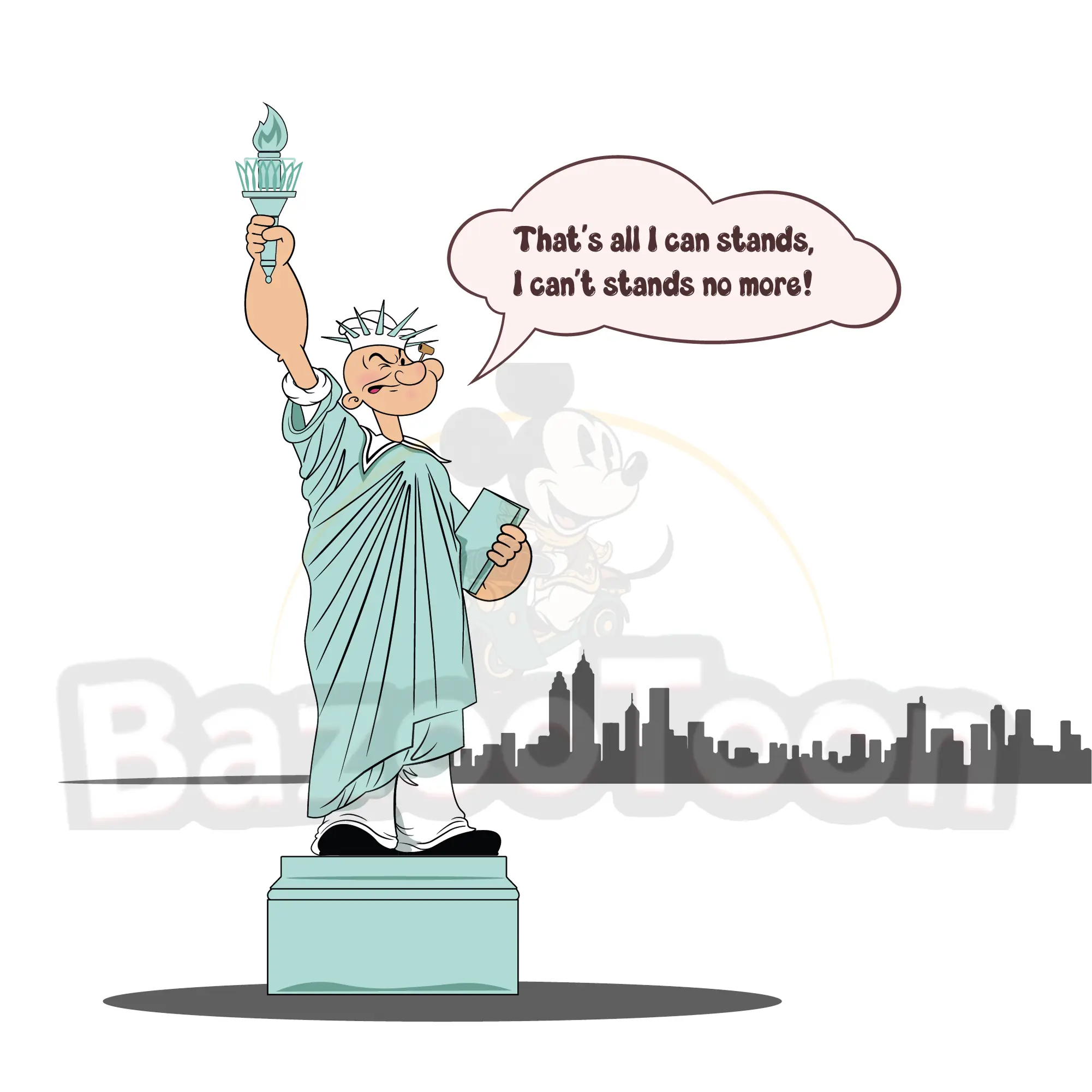 Popeye as Liberty’s Icon