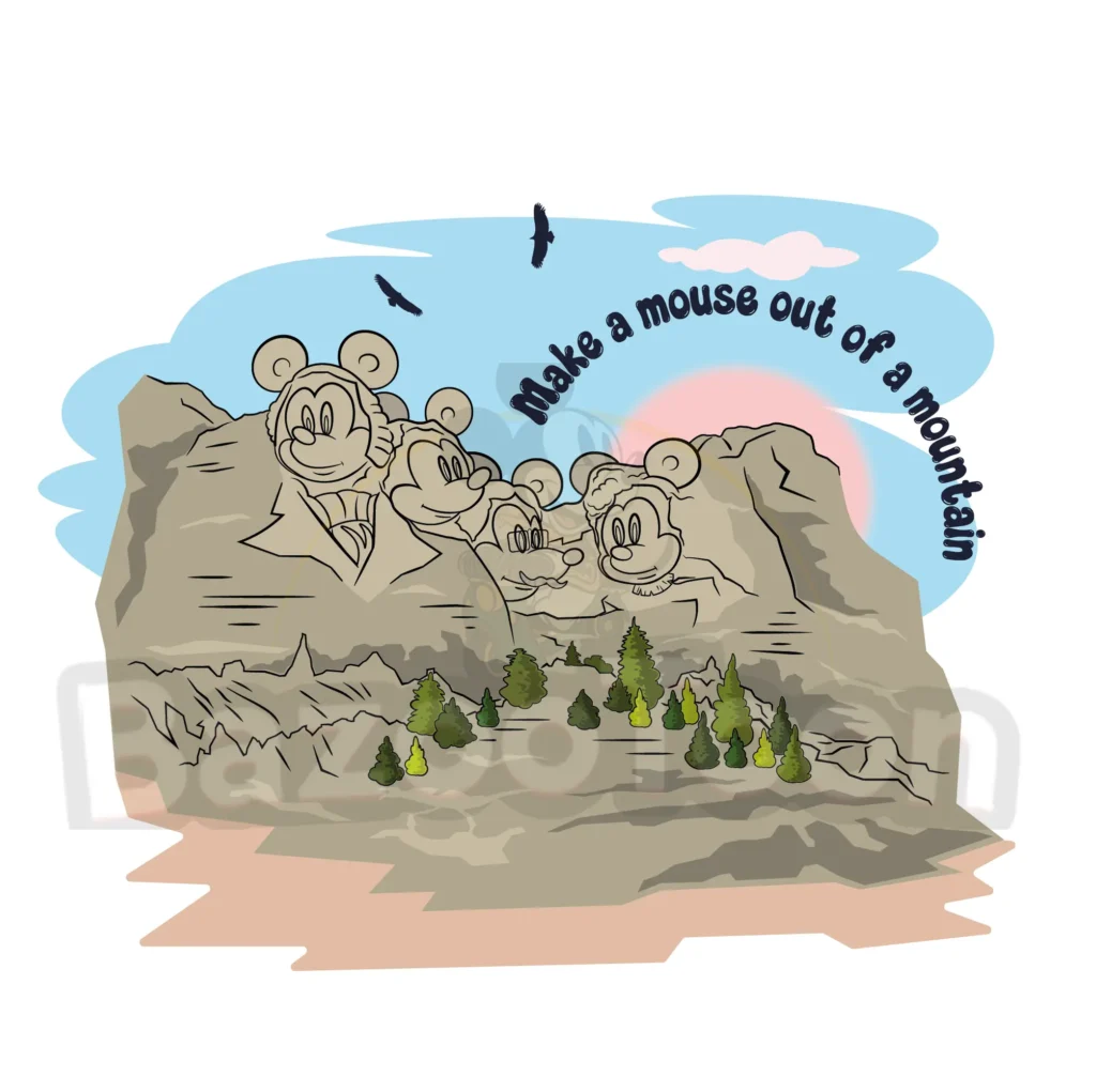 Mount Rushmore Mickey