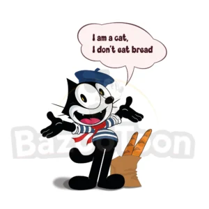 Felix with a Baguette