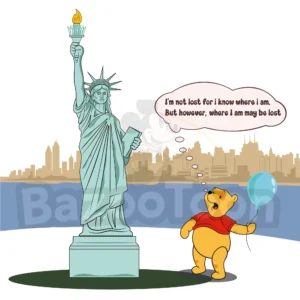 Winnie Meets Lady Liberty