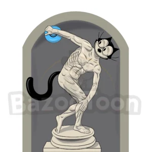 Felix the cat Discobolus